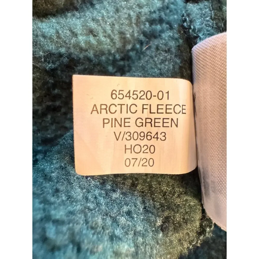 NEW Banana Republic Artic Fleece Full Zip Hoodie Pine Green Men’s M
